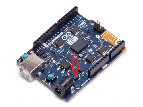 schottky-diode-arduino-101-board